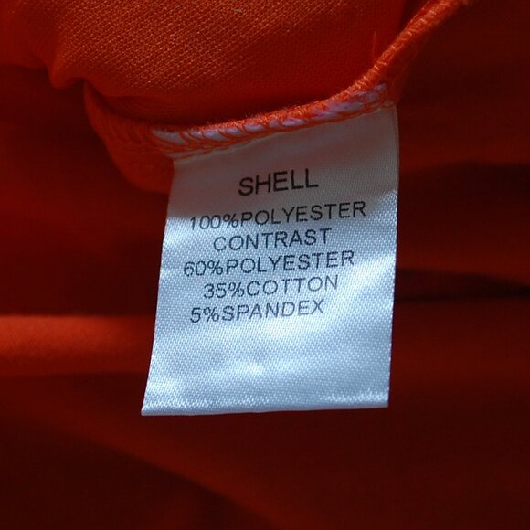 Why Dress One Size Clemson Tigers Orange Sequin Shirt Dress College Game Day - Picture 4 of 6